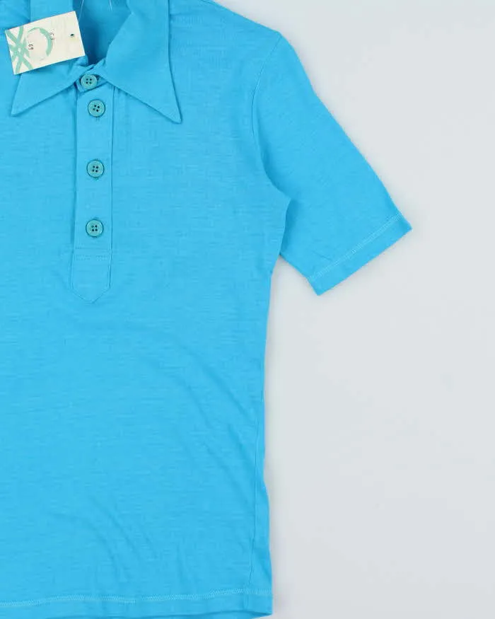 DSWT 1970s Benetton Short Sleeve Polo Shirt - S sold by Rokit product image thumbnail 3