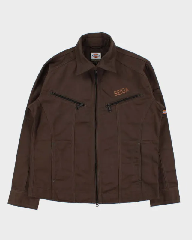 DSWT Vintage Dickies Rugged Twill Regular Fit Workwear Jacket - L made by Dickies