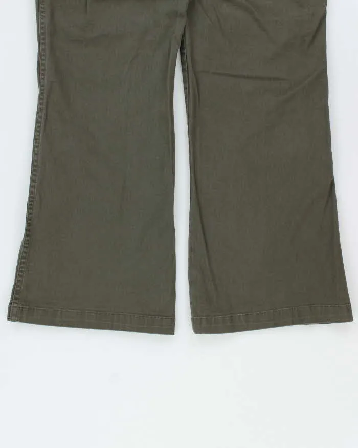 Vintage Y2K 00s The North Face A5 Series Women's Khaki Mid Rise Bootcut Canvas Cargo Trousers - W28 L30 sold by Rokit product image thumbnail 5