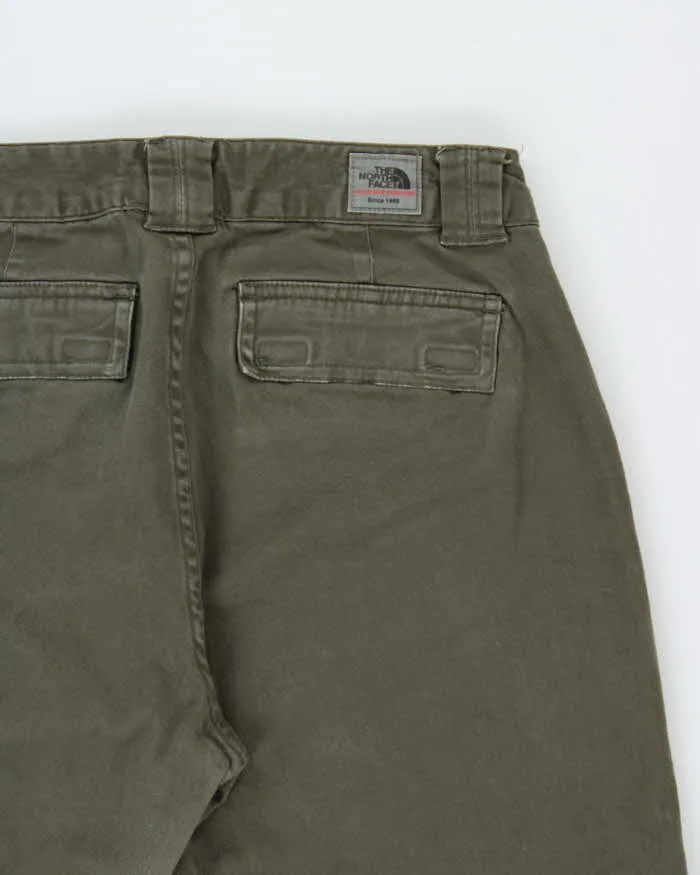 Vintage Y2K 00s The North Face A5 Series Women's Khaki Mid Rise Bootcut Canvas Cargo Trousers - W28 L30 sold by Rokit product image thumbnail 4