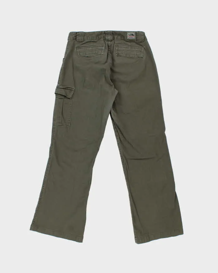 Vintage Y2K 00s The North Face A5 Series Women's Khaki Mid Rise Bootcut Canvas Cargo Trousers - W28 L30 sold by Rokit product image thumbnail 2