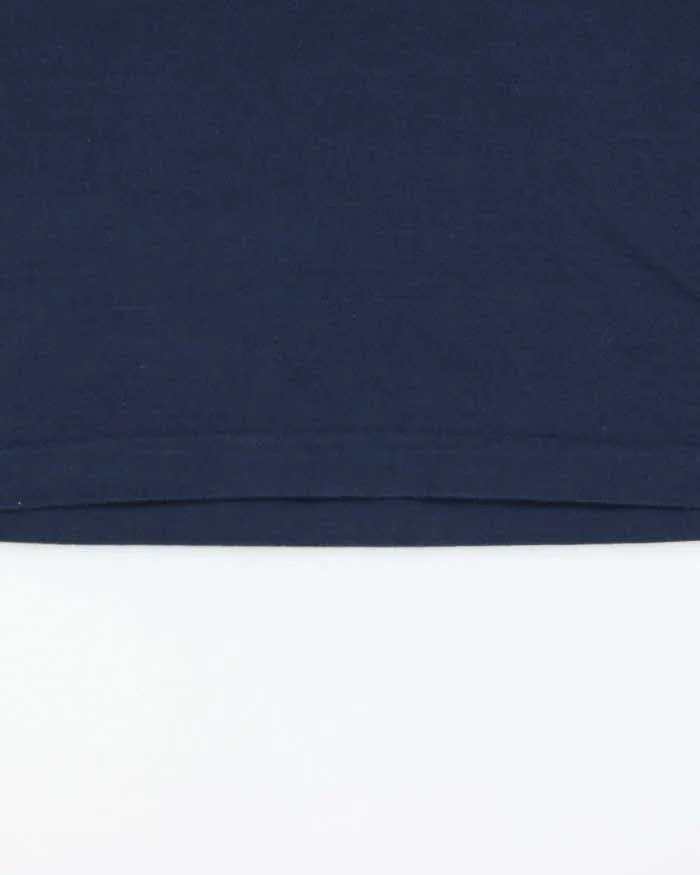 Vintage Y2K 00s Dunhill V-Neck Ribbed Cuff T-Shirt - L sold by Rokit product image thumbnail 4