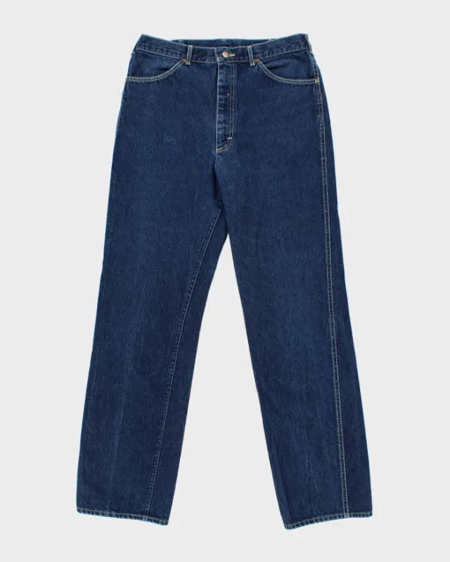 Vintage 1986 Lee Union Made In USA Relaxed Straight Leg Denim Jeans - W34 L33 made by Lee