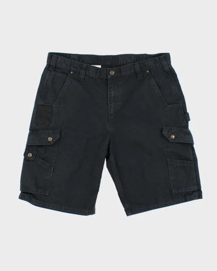 Vintage Carhartt B357 Canvas Ripstop Relaxed Fit Carpenter Cargo Shorts - W38 sold by Rokit
