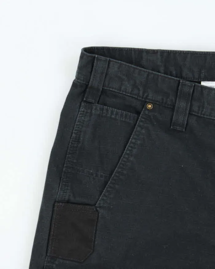 Vintage Carhartt B357 Canvas Ripstop Relaxed Fit Carpenter Cargo Shorts - W38 sold by Rokit product image thumbnail 3