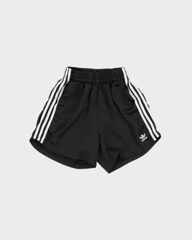 Vintage Adidas Originals Women's High Waisted Satin Shell Mini Shorts - XS made by Adidas