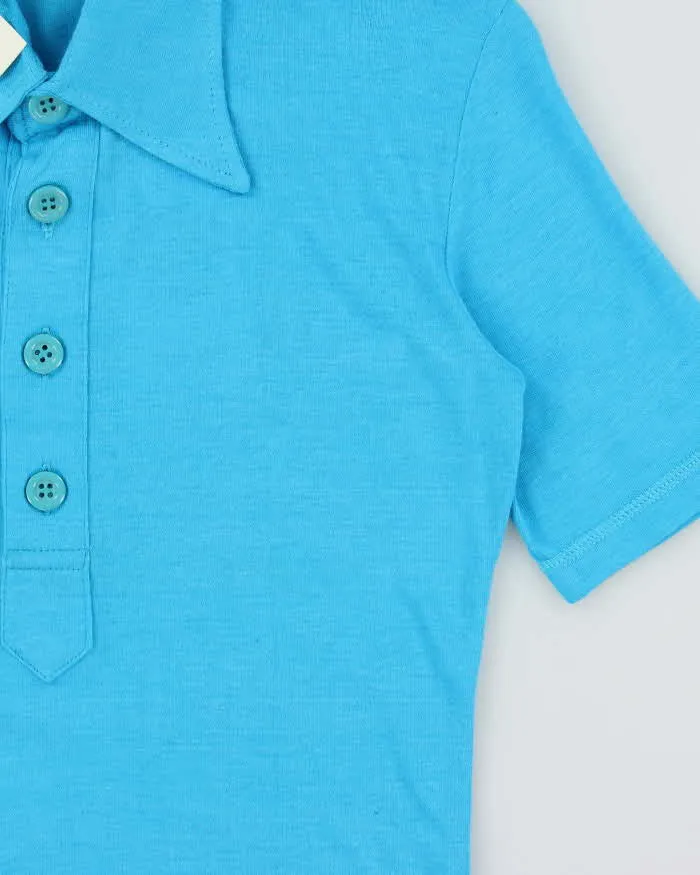 DSWT 1970s Benetton Short Sleeve Polo Shirt - XS sold by Rokit product image thumbnail 4