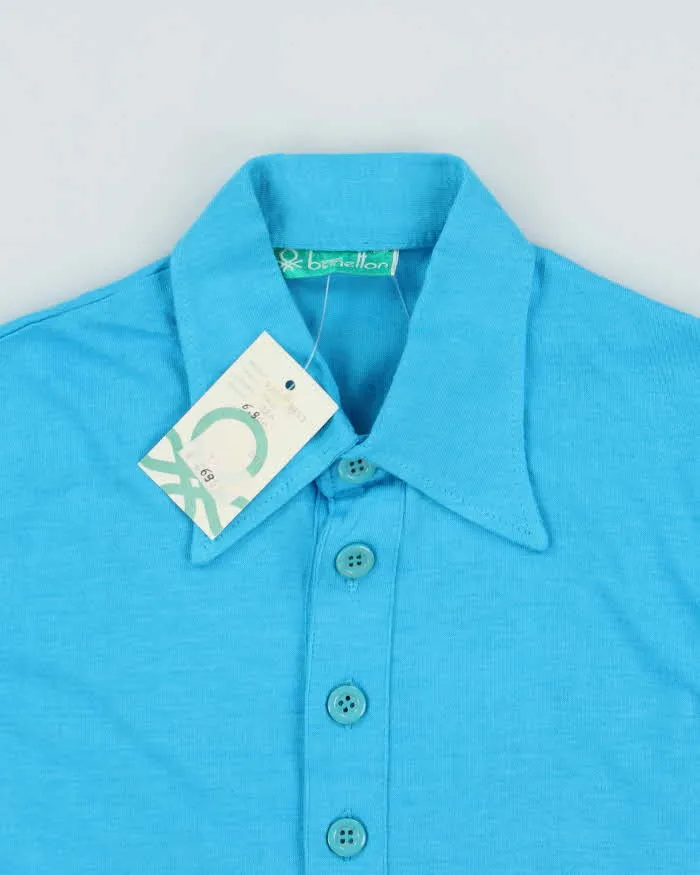 DSWT 1970s Benetton Short Sleeve Polo Shirt - XS sold by Rokit product image thumbnail 5