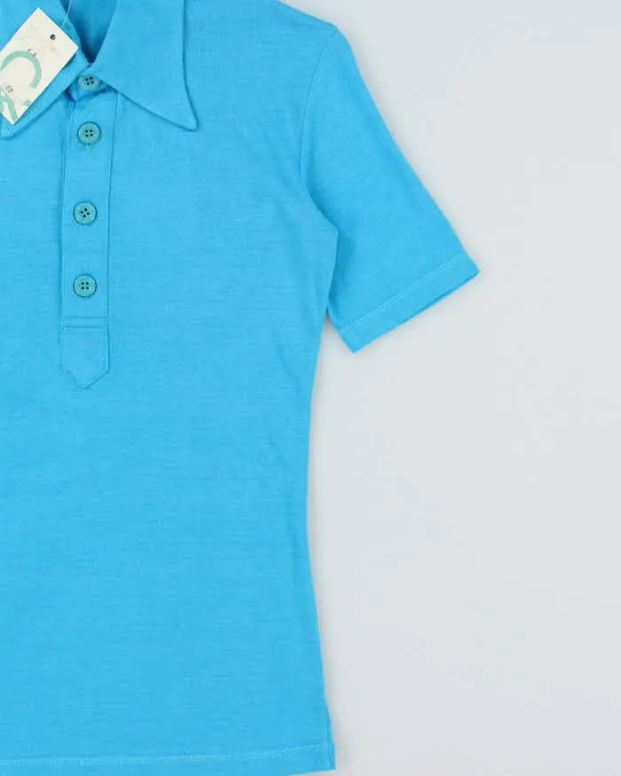 DSWT 1970s Benetton Short Sleeve Polo Shirt - XS sold by Rokit product image thumbnail 3