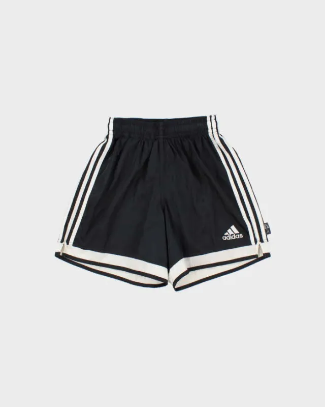 Vintage Y2K 00s Adidas ClimaLite Women's High Waisted Mini Active Shorts - M made by Adidas