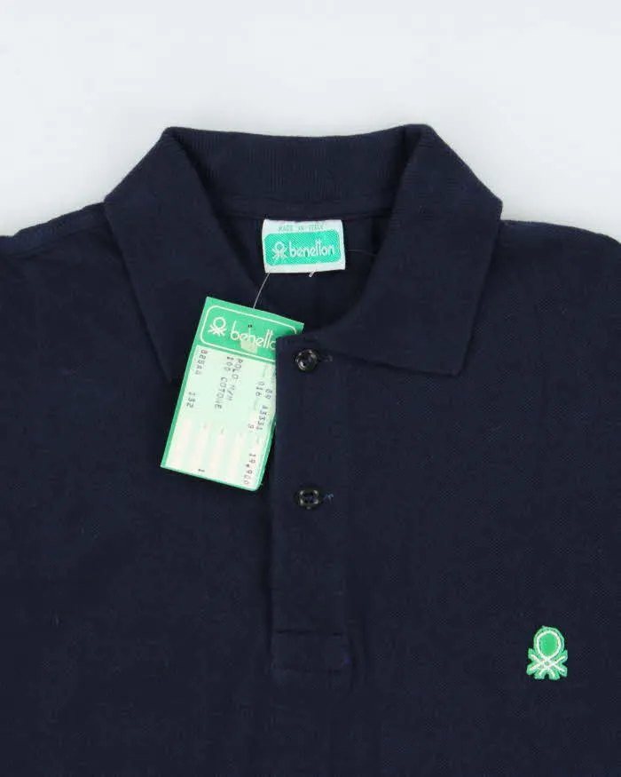DSWT 1980s Benetton Short Sleeve Polo Shirt - S sold by Rokit product image thumbnail 5