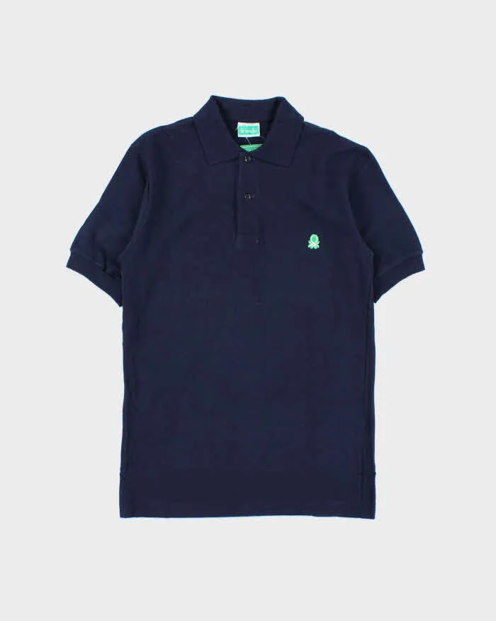 DSWT 1980s Benetton Short Sleeve Polo Shirt - S sold by Rokit