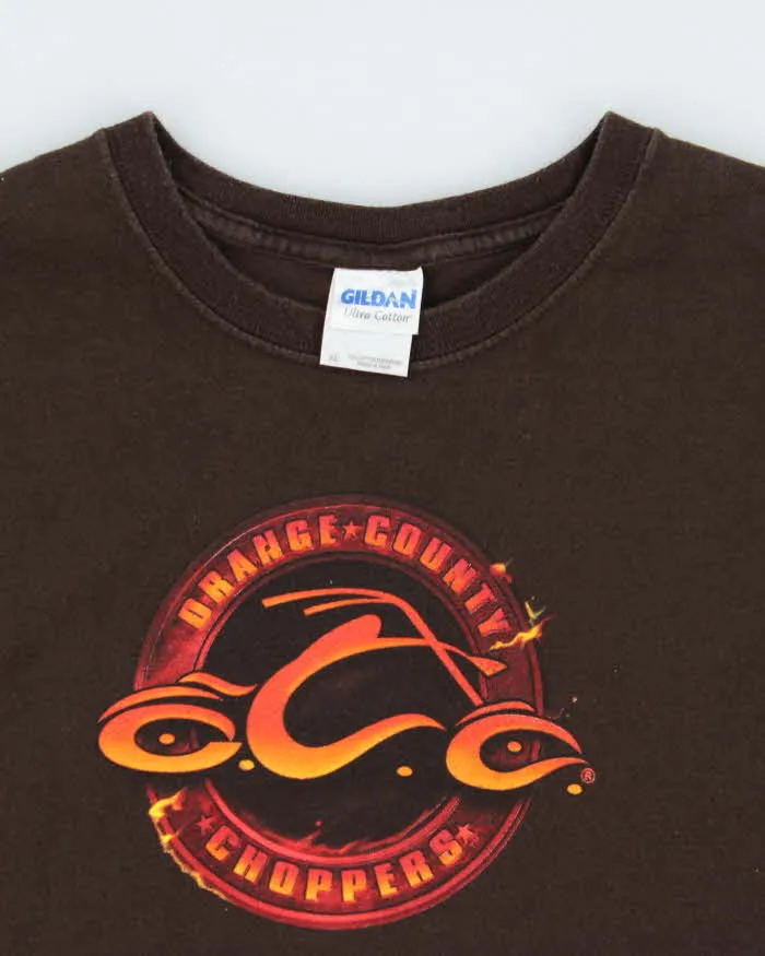 Vintage Y2K 00s Orange County Choppers New York Heavyweight Gildan Crewneck T-Shirt - XL sold by Rokit product image thumbnail 5