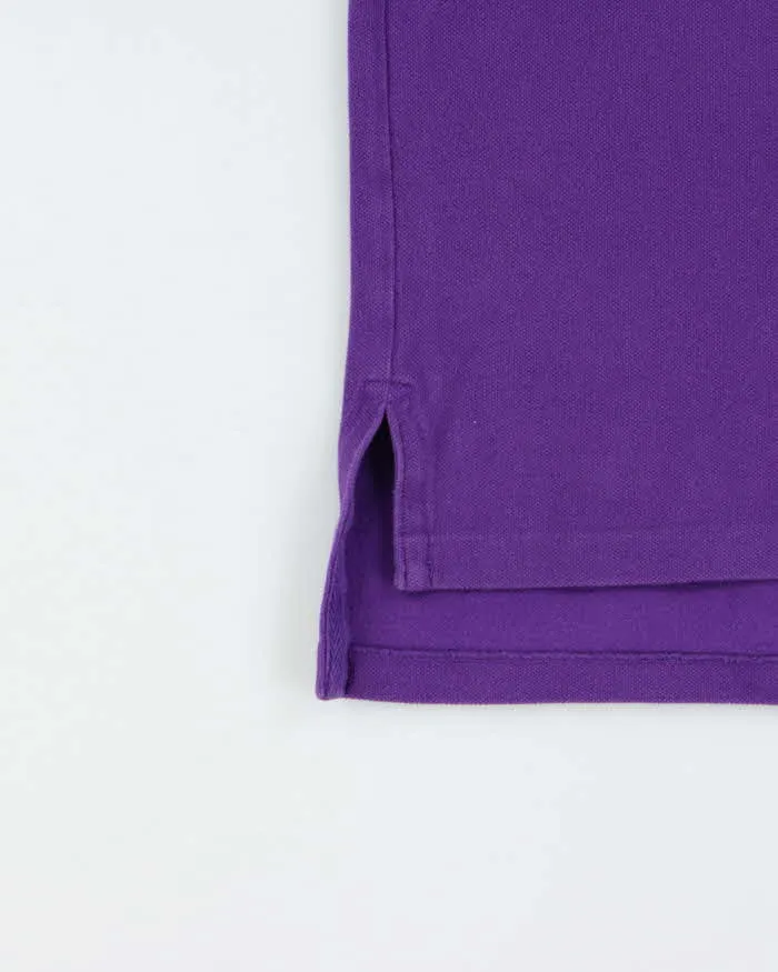 Vintage Y2K 00s Polo Ralph Lauren Large Double Pony Custom Fit Short Sleeve Polo Shirt - L sold by Rokit product image thumbnail 4