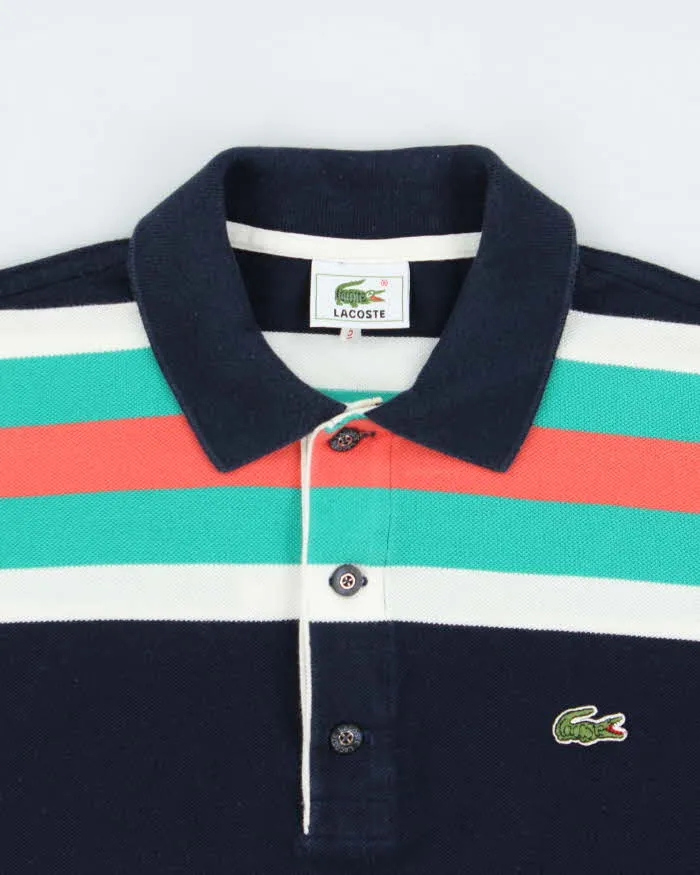 Vintage Y2K 00s Lacoste Japan Classic Croc Striped Short Sleeve Polo Shirt - L sold by Rokit product image thumbnail 5