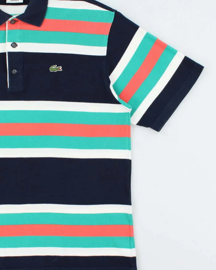 Vintage Y2K 00s Lacoste Japan Classic Croc Striped Short Sleeve Polo Shirt - L sold by Rokit product image thumbnail 3