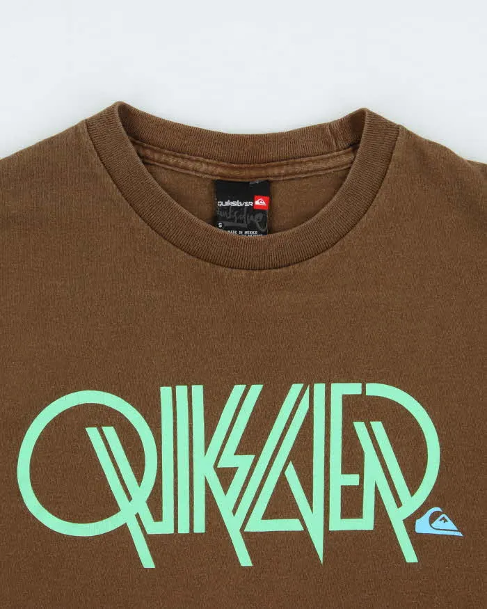 Vintage Y2K 00s Quiksilver Long Sleeve Crewneck T-Shirt - S sold by Rokit product image thumbnail 5