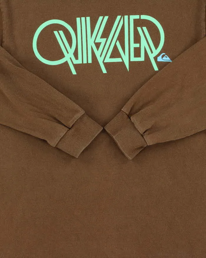Vintage Y2K 00s Quiksilver Long Sleeve Crewneck T-Shirt - S sold by Rokit product image thumbnail 4
