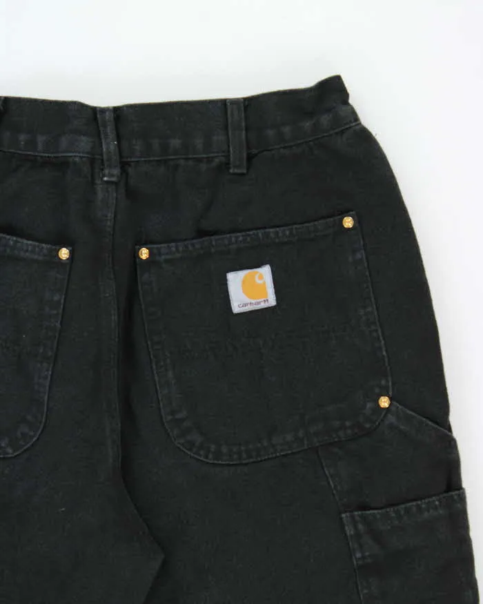 Vintage Carhartt B01 Union Made In USA Double Knee Canvas Loose Original Fit Carpenter Trousers - W28 L30 sold by Rokit product image thumbnail 4