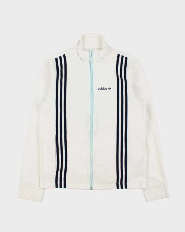 Vintage Y2K 00s Adidas Originals Embroidered Lightweight Canvas Twill Jacket - XS made by Adidas