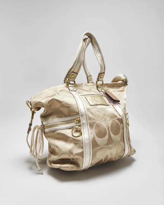 Vintage Y2k 2000s Coach Poppy Signature Tote Handbag made by Coach