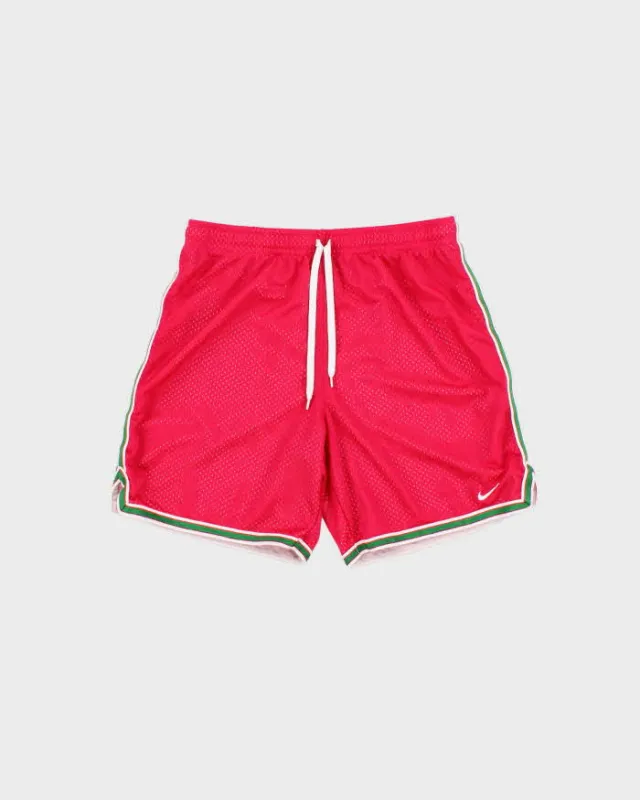 Vintage Nike Hot Pink Loose Fit Mesh Running Shorts - S made by Nike