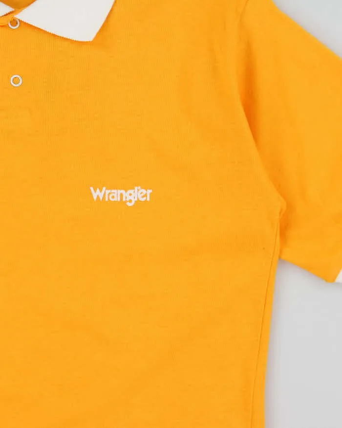 Deadstock 1980s Wrangler Short Sleeve Polo Shirt - M sold by Rokit product image thumbnail 4