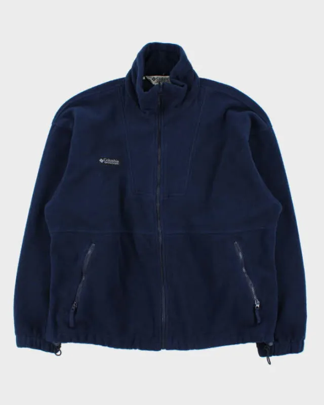 Vintage 1990s Columbia Oversized Full-zip Fleece - L made by Columbia