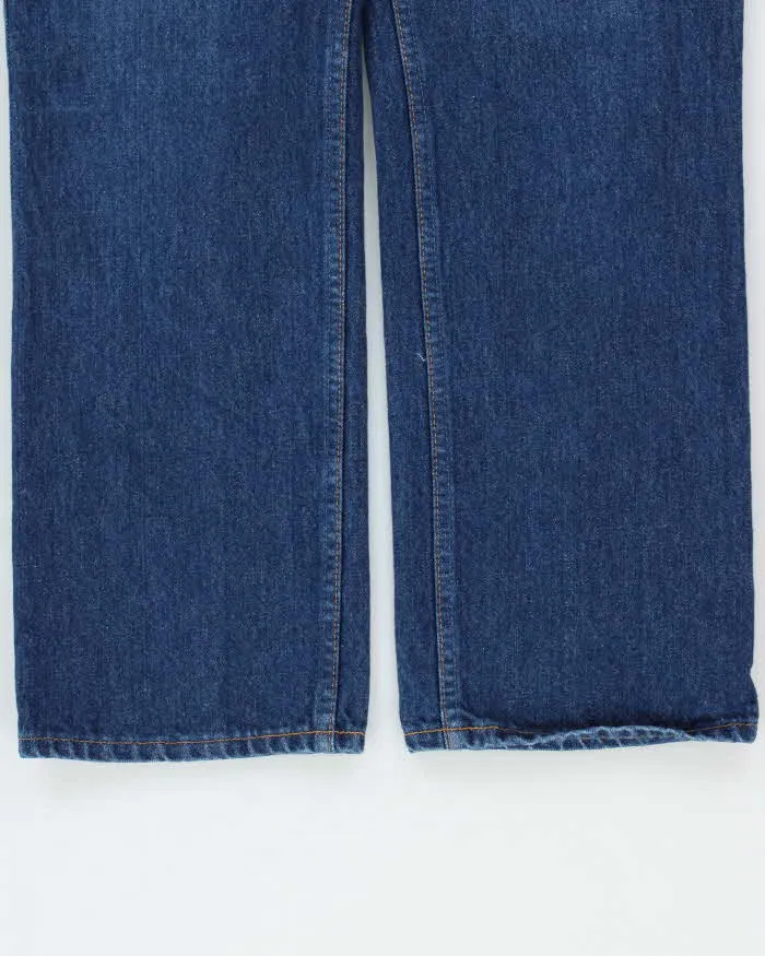 Vintage 1994 Levi's 619 Orange Tab Made In Canada Leather Patch High Waisted Relaxed Straight Leg Jeans - W34 L31 sold by Rokit product image thumbnail 5