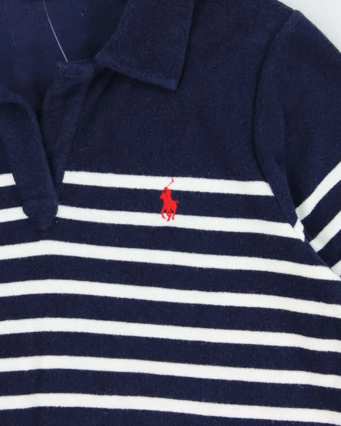 Vintage Ralph Lauren Towelling Polo Shirt - M sold by Rokit product image thumbnail 4