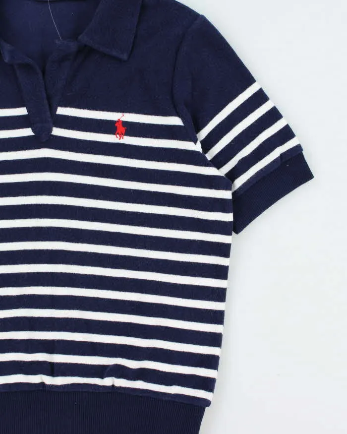 Vintage Ralph Lauren Towelling Polo Shirt - M sold by Rokit product image thumbnail 3