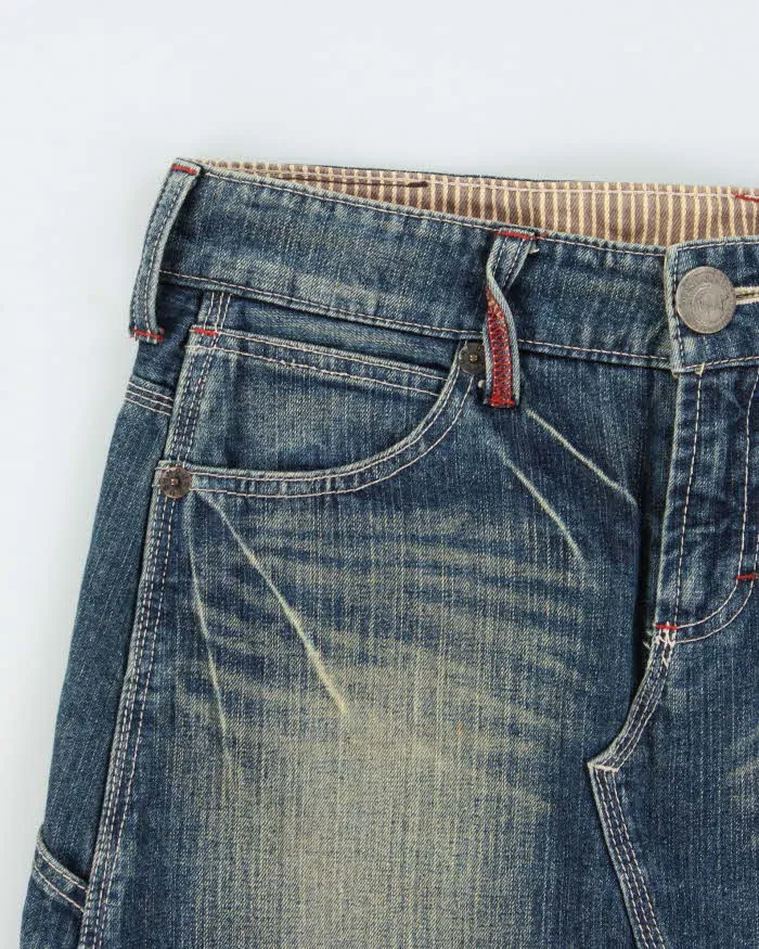 Vintage Y2k 2000s Rush Hour Cinch Back Denim Skirt - S sold by Rokit product image thumbnail 3