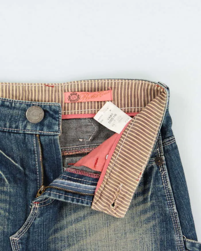 Vintage Y2k 2000s Rush Hour Cinch Back Denim Skirt - S sold by Rokit product image thumbnail 5