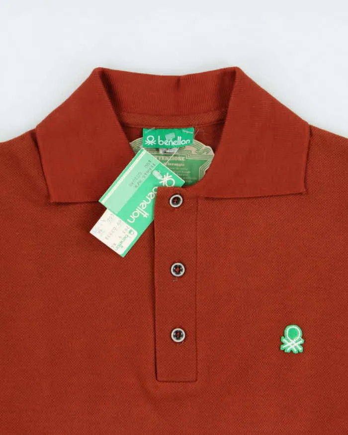 DSWT 1980s Benetton Short Sleeve Polo Shirt - XS sold by Rokit product image thumbnail 5