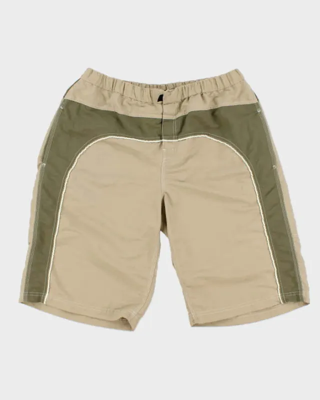 Vintage Y2K 00s Helly Hansen Loose Fit Khaki Shell Active Shorts - XL made by Helly Hansen