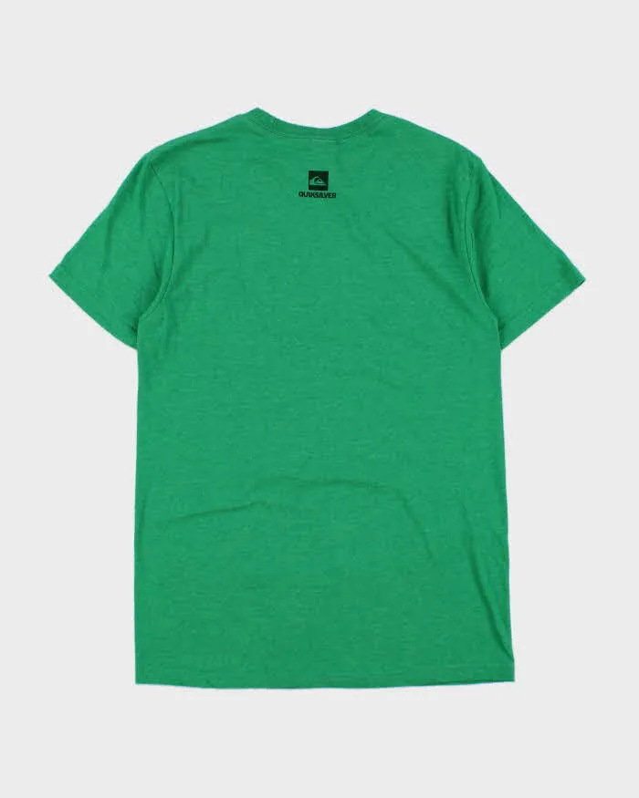 Vintage Y2K 00s Quiksilver Big Logo Crewneck T-Shirt - M sold by Rokit product image thumbnail 2