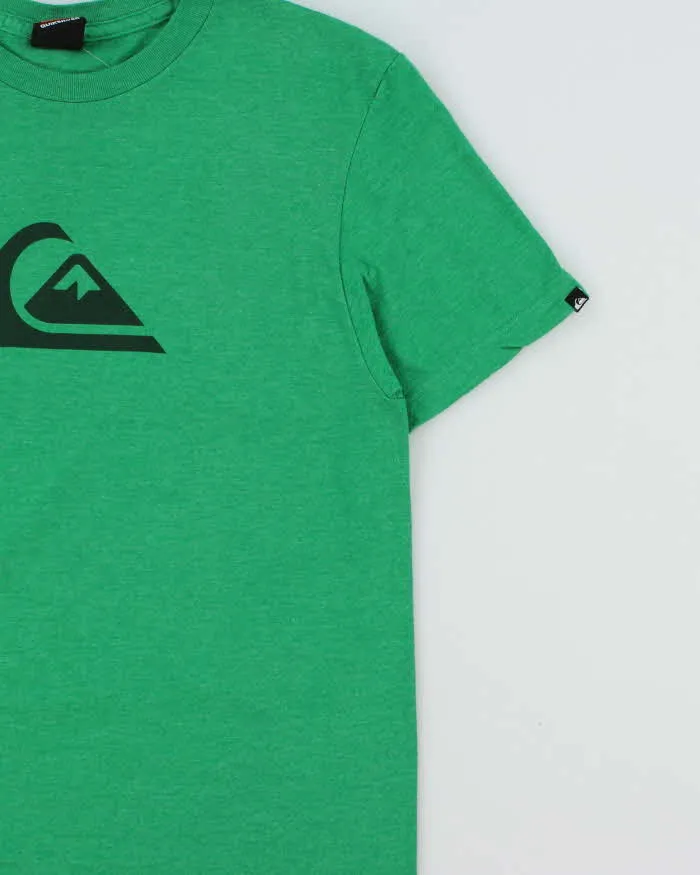 Vintage Y2K 00s Quiksilver Big Logo Crewneck T-Shirt - M sold by Rokit product image thumbnail 3