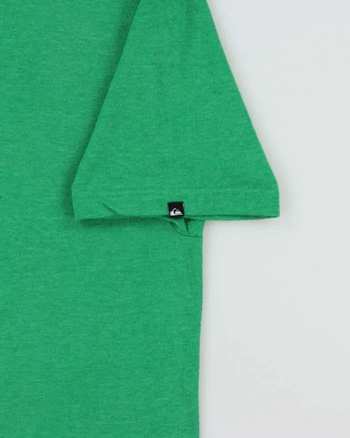 Vintage Y2K 00s Quiksilver Big Logo Crewneck T-Shirt - M sold by Rokit product image thumbnail 4