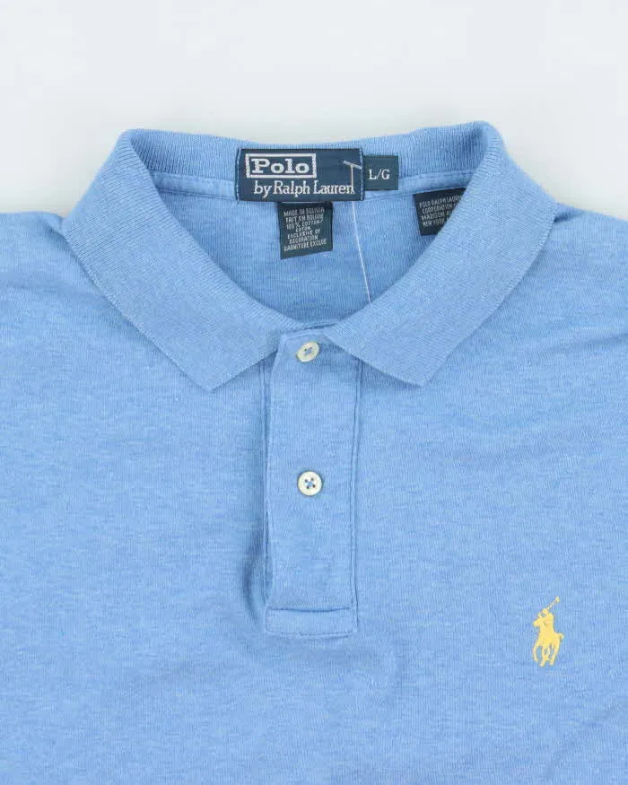 Vintage Y2K 00s Polo Ralph Lauren Classic Fit Short Sleeve Polo Shirt - L sold by Rokit product image thumbnail 5