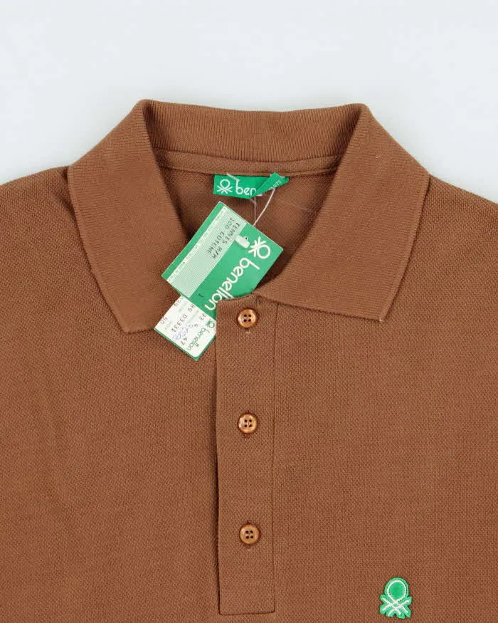 DSWT 1980s Benetton Short Sleeve Polo Shirt - M sold by Rokit product image thumbnail 5