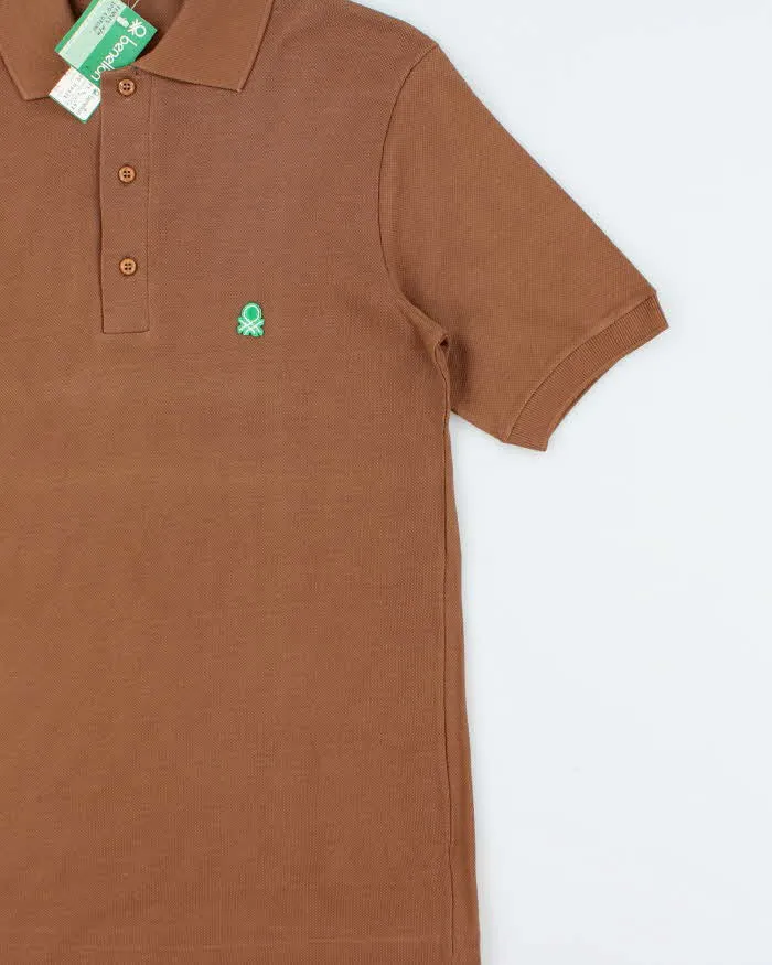 DSWT 1980s Benetton Short Sleeve Polo Shirt - M sold by Rokit product image thumbnail 3