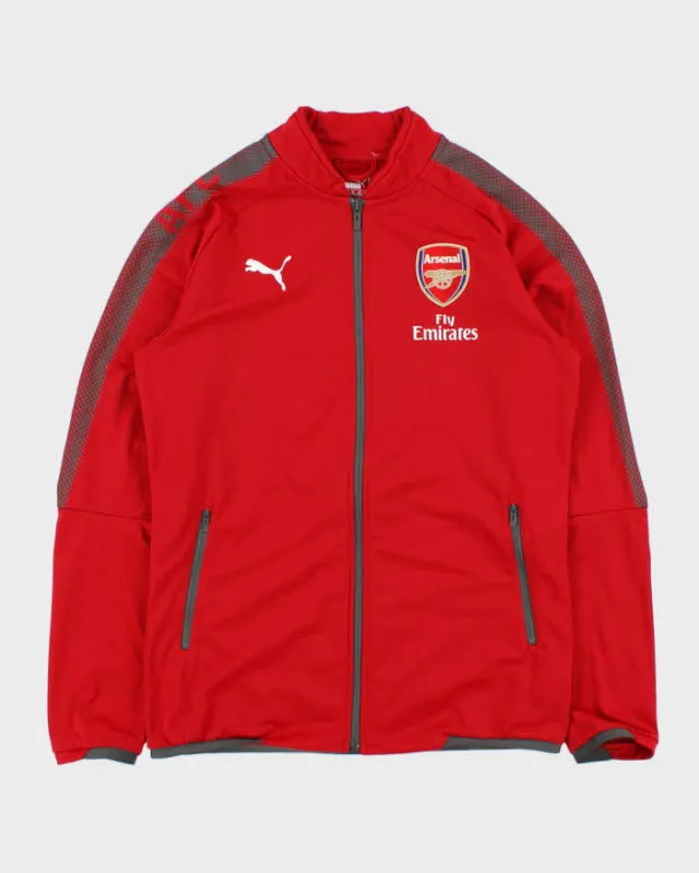 2017-18 Puma Arsenal FC Soft Shell Pre-Match Training Jacket - L made by Puma