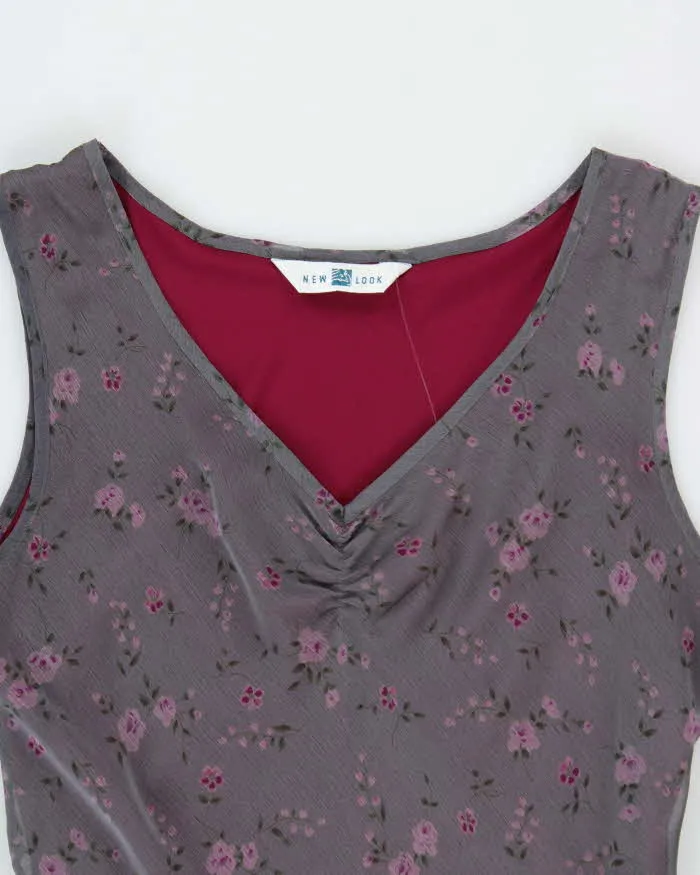 Vintage 1990s New Look Floral Floaty Dress - M sold by Rokit product image thumbnail 5