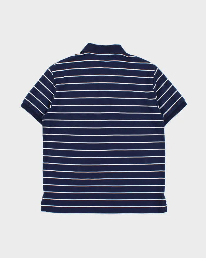 Vintage Ralph Lauren Short Sleeve Stripe Polo Shirt - M sold by Rokit product image thumbnail 2
