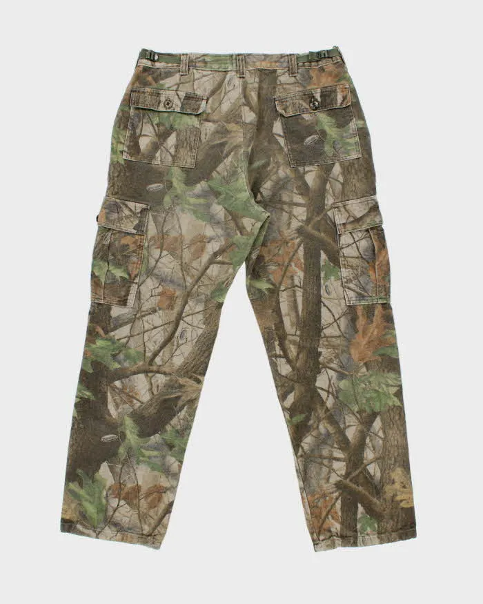Vintage 1990s Natural Habitat Made In Canada Realtree Camo Wide Leg Cargo Trousers - W36 L30 sold by Rokit product image thumbnail 2