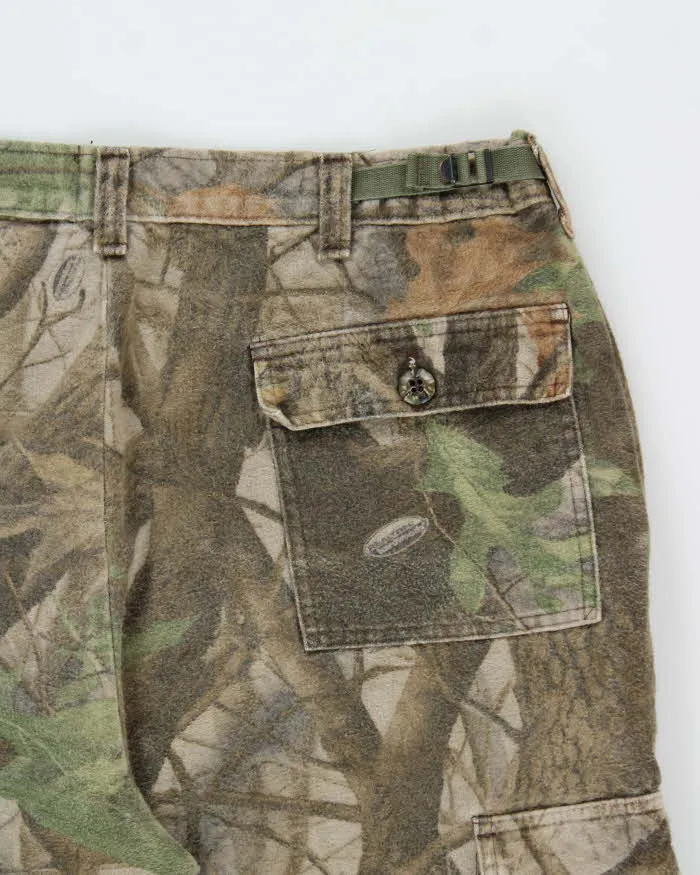 Vintage 1990s Natural Habitat Made In Canada Realtree Camo Wide Leg Cargo Trousers - W36 L30 sold by Rokit product image thumbnail 4