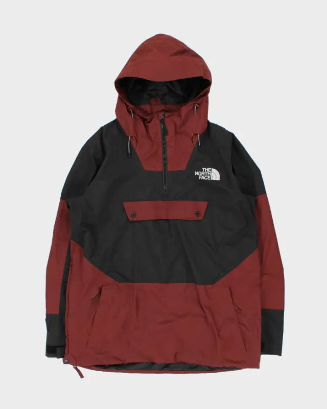 The North Face Silvani DryVent Sequoia/Black Quarter-Zip Pullover Snowboard Ski Jacket - L made by The North Face