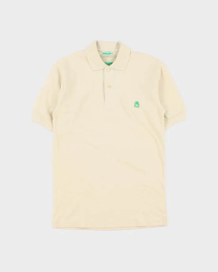 DSWT 1980s Benetton Short Sleeve Polo Shirt - S sold by Rokit
