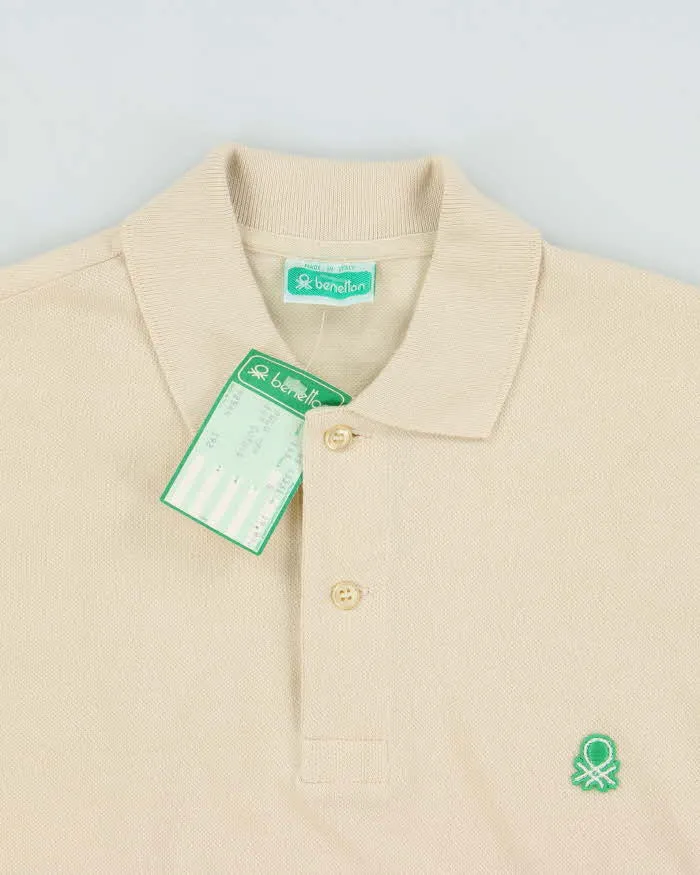 DSWT 1980s Benetton Short Sleeve Polo Shirt - S sold by Rokit product image thumbnail 5
