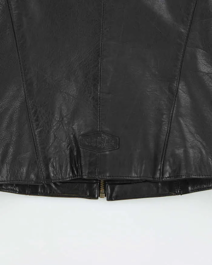 Vintage 1990s Rudsak Quilt Lined Structed Leather Jacket - M sold by Rokit product image thumbnail 5